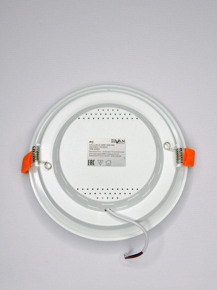 Встраиваемый светильник Elvan VLS-106R-18W-WW-Wh