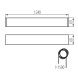 Подвесной светильник Kanlux Alin 4LED 1X120-SR 27415