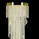 Каскадная люстра Artglass Spiral 500x1800 Balls CE