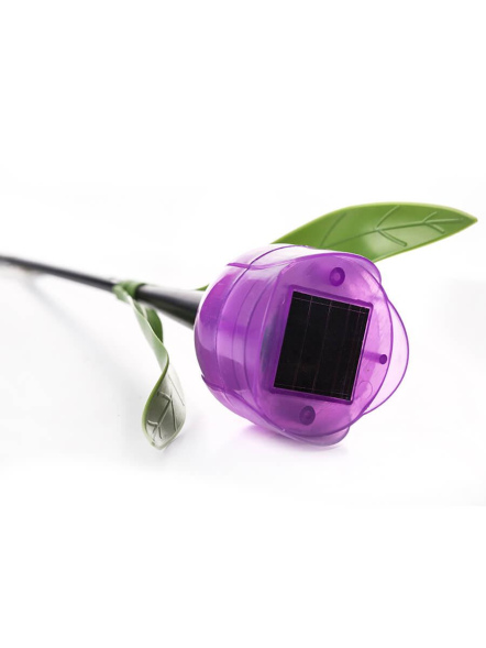 Светильник на солнечных батареях (UL-00004278) Uniel Promo USL-C-453/PT305 Purple Tulip