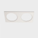 Двойная рамка Italline IT08-8034 white
