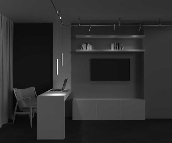 Трековый магнитный светильник Maytoni FOCUS LED TR155-1-5W3K-PT