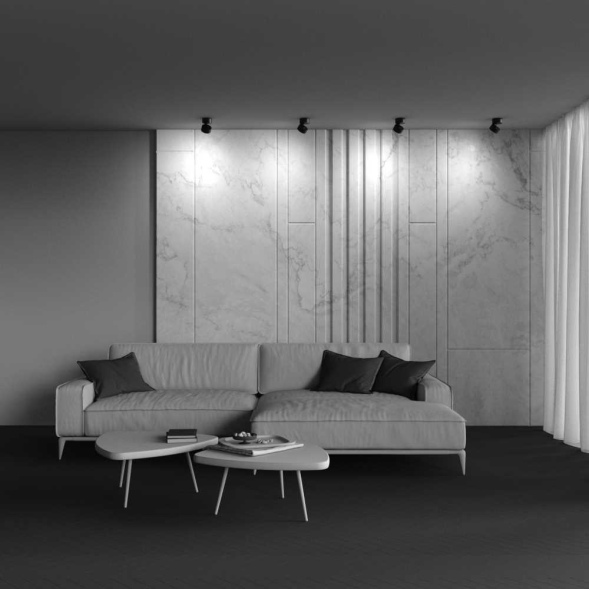 Накладной спот Maytoni Onda C024CL-12W2.7K-B-1