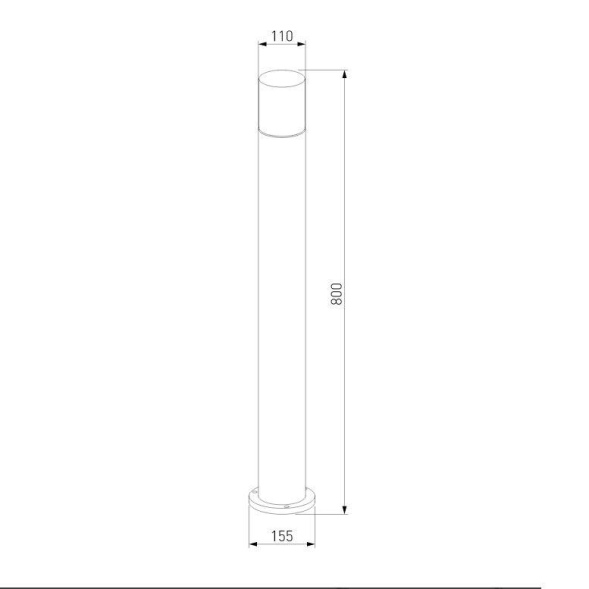 Уличный светильник Elektrostandard Roil 35125/F 4690389175404 a055638