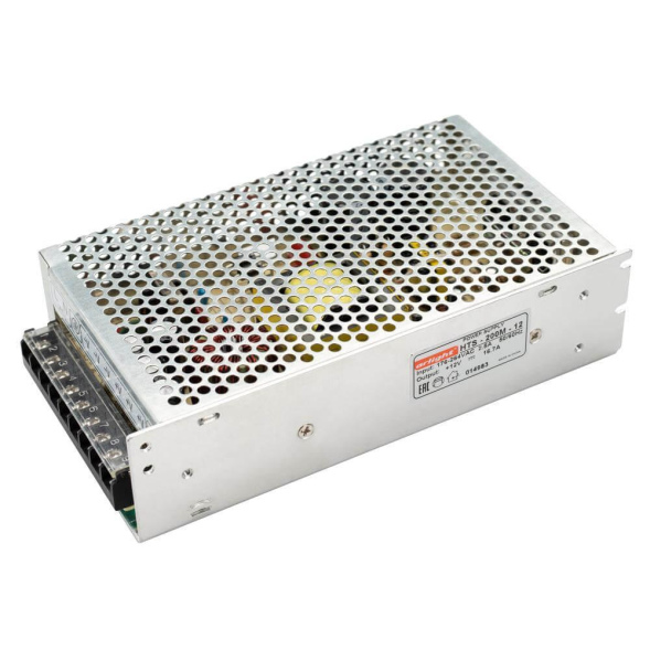 Блок питания Arlight HTS-200M-12 (12V, 16.7A, 200W) 014983