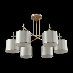 Потолочная люстра Crystal Lux Sergio PL6 Gold