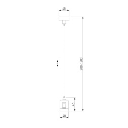 Набор для подвеса с коннектором Elektrostandard Esthetic Magnetic 4690389202353 85157/00 a065441