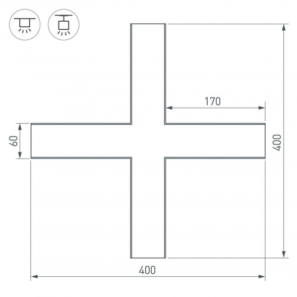 Соединитель профиля Arlight SL-LINE 030143