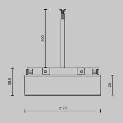 Источник напряжения Maytoni Basity 200Вт DC48 IP54 TRA172DR-200W-DS-B