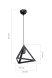 Подвесной светильник Toplight Cherise TL1605H-01BK