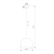 Подвесной светильник TK Lighting 10173 Zoe a068730