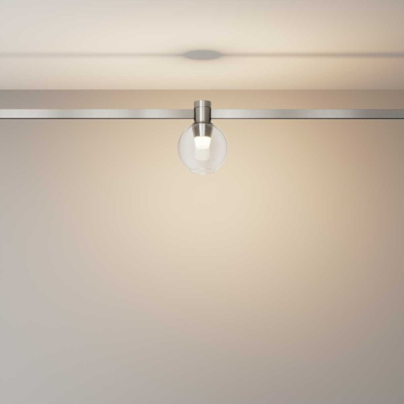 Трековый магнитный светильник Maytoni Bubble TR148-1-3W3K-PT