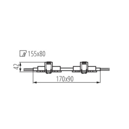 Точечный светильник Kanlux Seidy CT-DTL250-B 18284