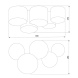Потолочный светильник TK Lighting 4394 Mona Gray