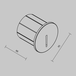 Подсветка для лестниц и ступеней Maytoni Lock O014SL-L3B3K
