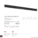 Трековый светильник Arte Lamp Linea A4634PL-1BK
