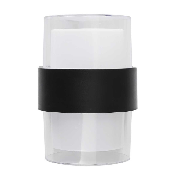 Уличный настенный светильник Uniel ULU-P22B-2x5W/4000K IP65 BLACK UL-00010516