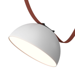 Трековый однофазный светильник Denkirs Belty Flow DK5561-WH+BK