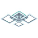Потолочная светодиодная люстра Profit Light 8050/2+2 CHR