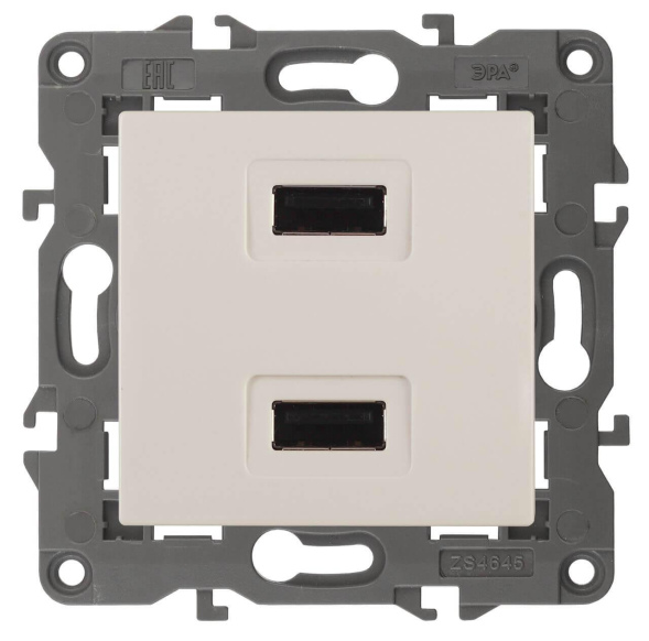 Розетка USB Эра 14-4110-02 Б0034359