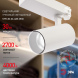 Трековый светильник ЭРА SТR-30-36-40K-W30 Б0049754