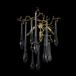 Бра Crystal Lux Reina REINA AP3 GOLD PEARL