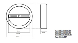 Подвесной светильник Kink Light Тор 08214,19A(3000K)