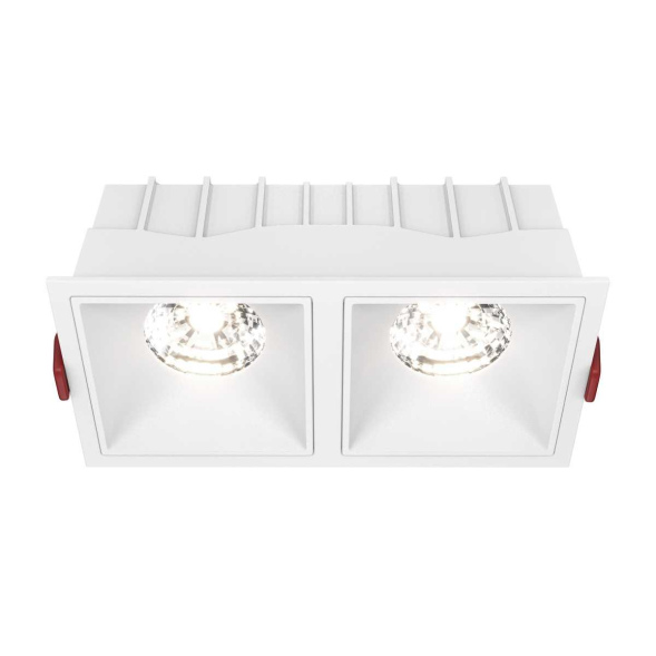 Встраиваемый светильник Maytoni Technical Alfa LED DL043-02-15W4K-SQ-W
