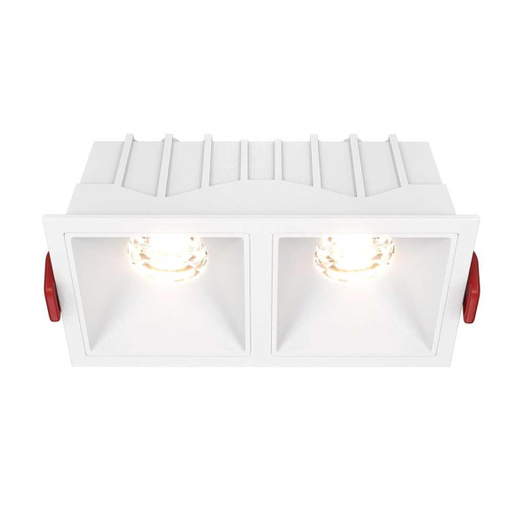 Встраиваемый светильник Maytoni Technical Alfa LED DL043-02-10W3K-D-SQ-W