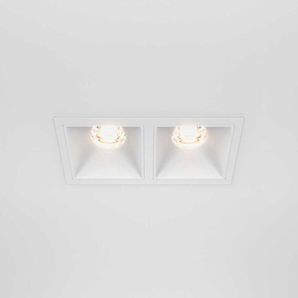 Встраиваемый светильник Maytoni Technical Alfa LED DL043-02-10W3K-D-SQ-W