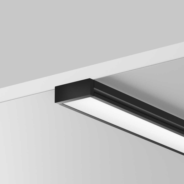 Алюминиевый профиль накладной 15x6 Maytoni Led Strip ALM-001-B-2M 631003