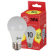 Лампа светодиодная Эра E27 10W 2700K ECO LED A60-10W-827-E27 Б0028006