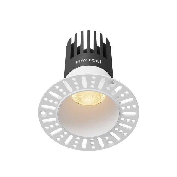 Встраиваемый светильник Maytoni Dip DL122-15W-2.7K-TRS-W
