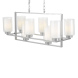 Подвесная люстра Lumina Deco Lino LDP 1239-8 CHR