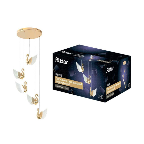 Каскадная люстра Ritter Birdie 51637 2