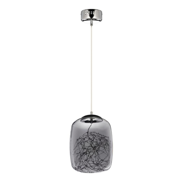 Подвесной светодиодный светильник Lumina Deco Daisy LDP 6824-220 CHR+GY