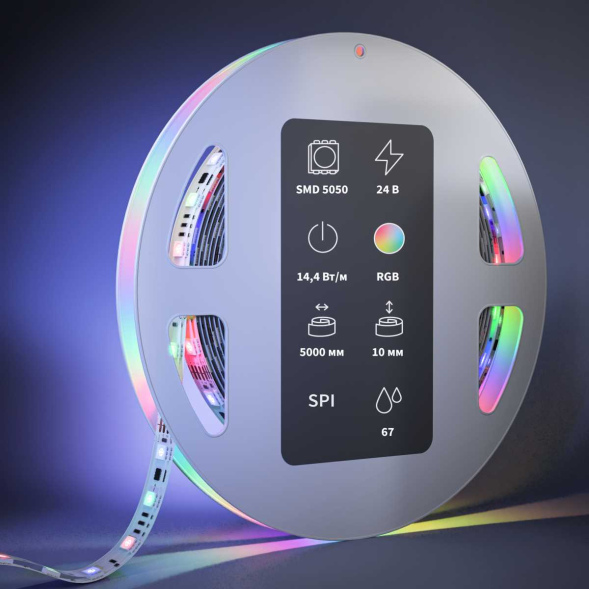 Светодиодная лента Maytoni Led Strip 24В 5050 14,4Вт/м RGB 5м IP67 201248
