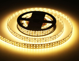 Светодиодная лента двухрядная Ambrella Light LED Strip 24В 2835 24Вт/м 3000K 5м IP20 GS3701