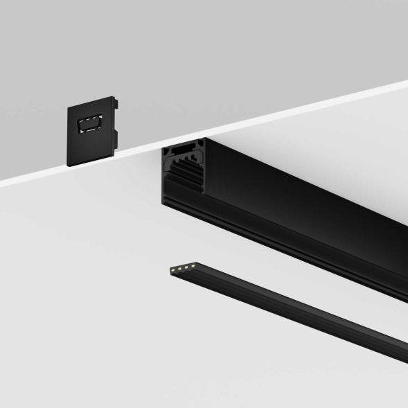Профиль для уличной трековой системы Maytoni Exility IP O-TR002OH-P-B2M