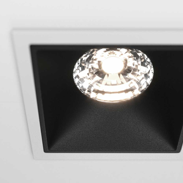Встраиваемый светильник Maytoni Technical Alfa LED DL043-02-15W4K-D-SQ-WB