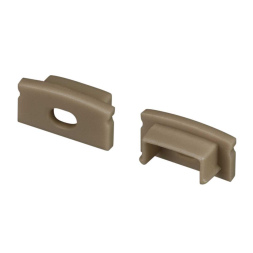 Заглушка Arlight LINE-1708 OLIVE GREY с отверстием 038632