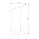 Подвесной светильник TK Lighting 4503 Martin a068657