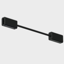 Коннектор гибкий угловой Italline Fantom IT010-4012 black