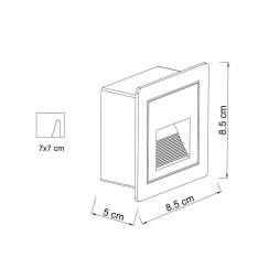 Архитектурный светильник Arte Lamp Piazza A7325IN-1BK