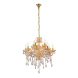Подвесная люстра Lumina Deco Eliza LDP 7025-8+4 GD