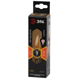 Лампа светодиодная Эра E14 9W 2700K F-LED BXS-9W-827-E14 Б0047003