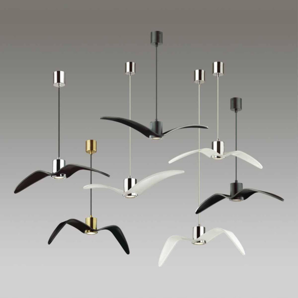 Подвесной светильник Odeon Light Birds 4904/1B