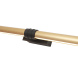 Подсветка для зеркал Crystal Lux PRADA AP16W BRASS