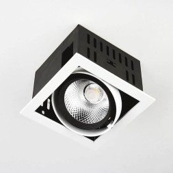 Встраиваемый светильник Ambrella Light T811 BK/CH 12W 4200K