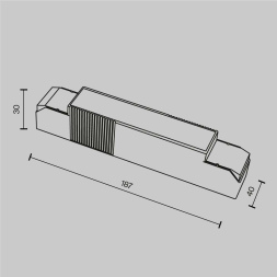 Блок питания Maytoni 30-40Вт DC23-40В IP20 Triac PSL-TR40-750-900mA